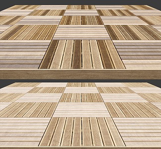 anticorrosive wood floor 3d model