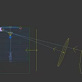 Projection Monitoring System With High Definition Projector And Projection Screen For Real Time Surveillance