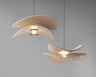 Quiet chandelier 3d model