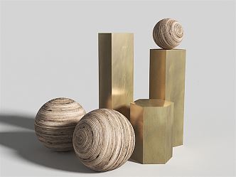 Modern Sculpture Ornaments 3d model