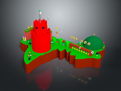 Game Environment Game Scene Fairy Tale Scene Fairy Tale Magic Scene Magic Item Fantasy Scene 3d model