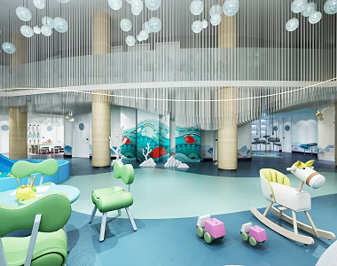 Kindergarten 3d model