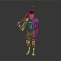 Mech Warrior Mech Soldier Machine Battlearm Mechanical Battlearm Machine Fighter Robot 3d model