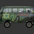 modern bus 3d model