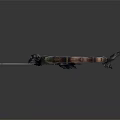 Handcrafted Traditional Bow Weapon With Arrows And Feather Accents
