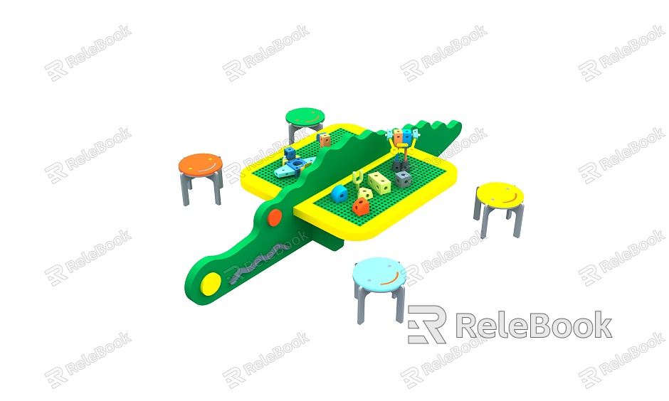 Modern Amusement Equipment Crocodile Table Edition model