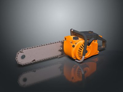 Chainsaw Handheld Chainsaw Gasoline Saw Diesel Saw Chainsaw Wood Logging Tools 3d model