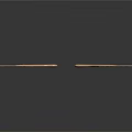 Copper Colored Wing Shaped Wall Decor For Home Interior Decoration