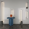 Modern lighting combination floor lamp wall lamp table lamp 3d model