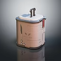 Pink Electric Pressure Cooker With Modern Design As Essential Kitchen Appliance