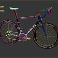 Modern Bike Cross Country Bike Sport Bike Race Bike 3d model