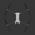 Quadcopter Drone For Space Exploration Missions With Scientific Equipment And Aerial Technology