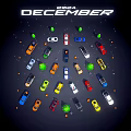 Colorful 2024 December Cars Display With Christmas Trees And Gifts