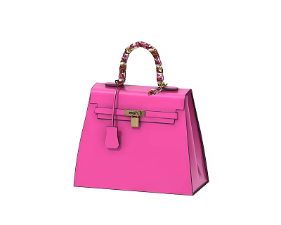 Modern Handbag Ornaments Bag 3d model