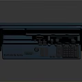 Modern Sci-Fi Equipment Sci-Fi Panel Control Panel Sci-Fi Instruments 3d model