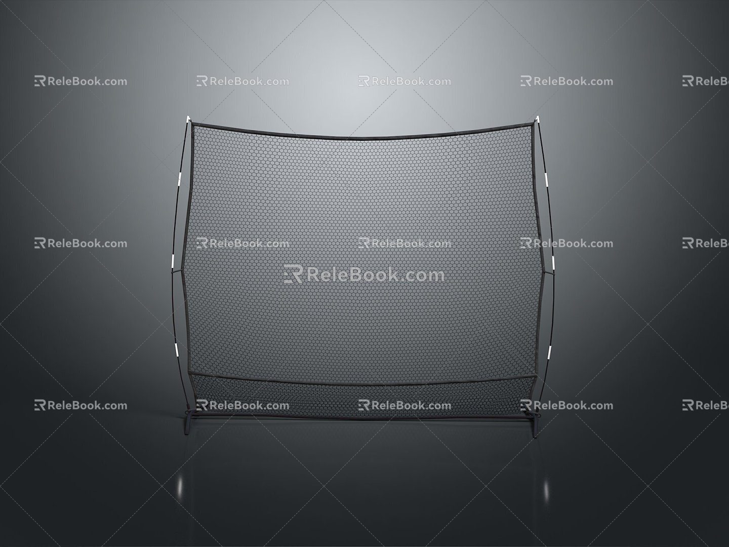 Hockey goal net football goal goal life supplies 3d model