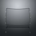 Practical Daily Life Product Mesh Design With Sturdy Metal Frame Structure 3d model