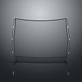 Hockey goal net football goal goal life supplies 3d model