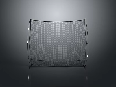 Hockey goal net football goal life supplies 3d model