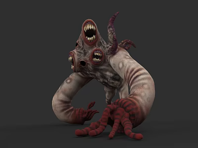 Cthulhu Tentacles Tooth Fallen 3d model