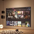 Modern Projection Monitoring Technology For Indoor Security With HD Surveillance