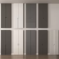 Stylish Modern Wardrobe Doors With Dark Gray White And Textured Panel Designs For Contemporary Homes
