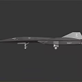 Advanced Stealth Fighter Jet With Sleek Dark Gray Aerodynamic Design And Twin Tailfins