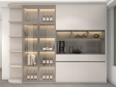 Wine Cabinet model