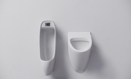 Modern urinal sanitary ware 3d model