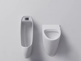 Modern urinal sanitary ware 3d model
