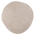 Beige Square Carpet With Soft Texture Simple Design For Indoor Use 3d model