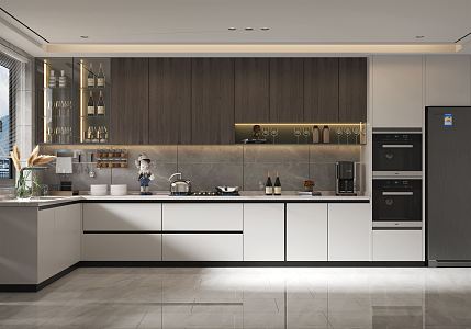 Modern Kitchen 3d model