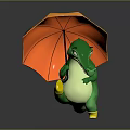Crocodile Alligator Nile Crocodile carnivore reptile cold-blooded animal reptile 3d model