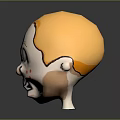 Cartoon Style Game Movie Character With Blonde Hair Freckles And Smiling Expression