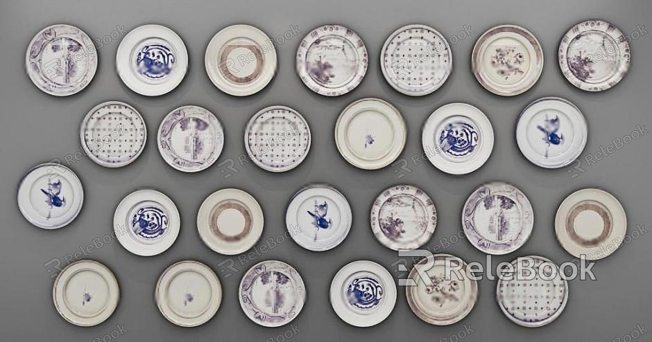 Plate Wall Decoration model