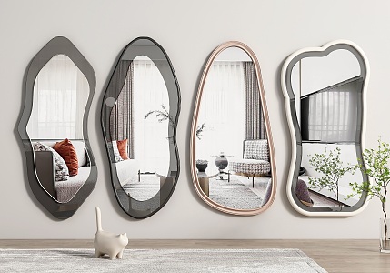 Modern Mirror 3d model