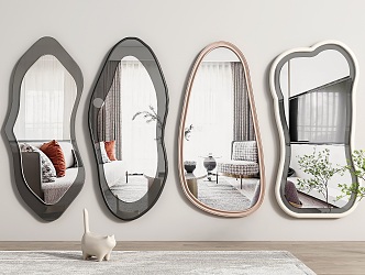 Modern Mirror 3d model