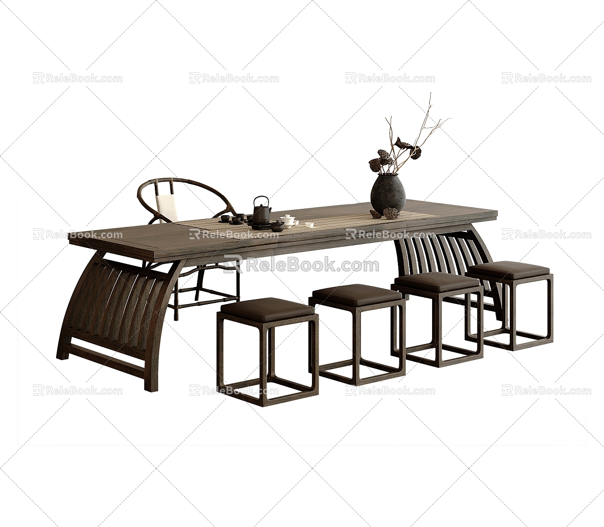 New Chinese Tea Table and Chair model