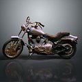 Motorcycle Two-wheeled Motorcycle Cross-country Motorcycle Road Race Motorcycle Motor Vehicle Transport 3d model