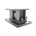 Industrial Metal Mechanical Device With Square Base And Cylinder Structure
