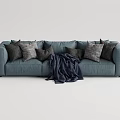 Modern Multiplayer Sofa Arflex Sofa 3d model