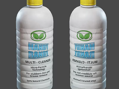 Multi Purpose Cleaning Products With Natural Ingredients And Micro Particles For Grease Removal 3d model