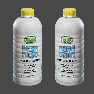 Multi Purpose Cleaning Products With Natural Ingredients And Micro Particles For Grease Removal 3d model