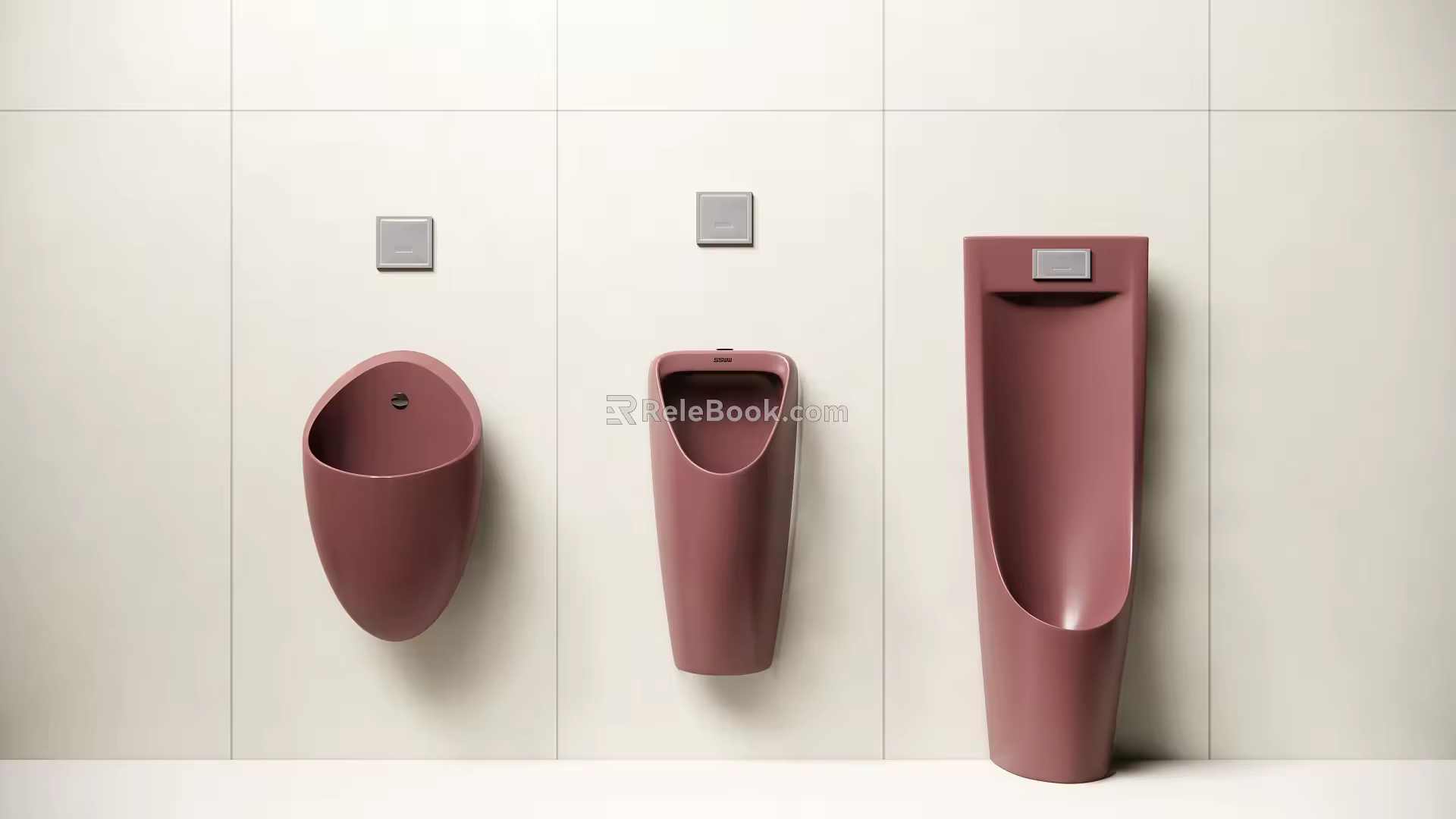 Modern Urinal 3d model