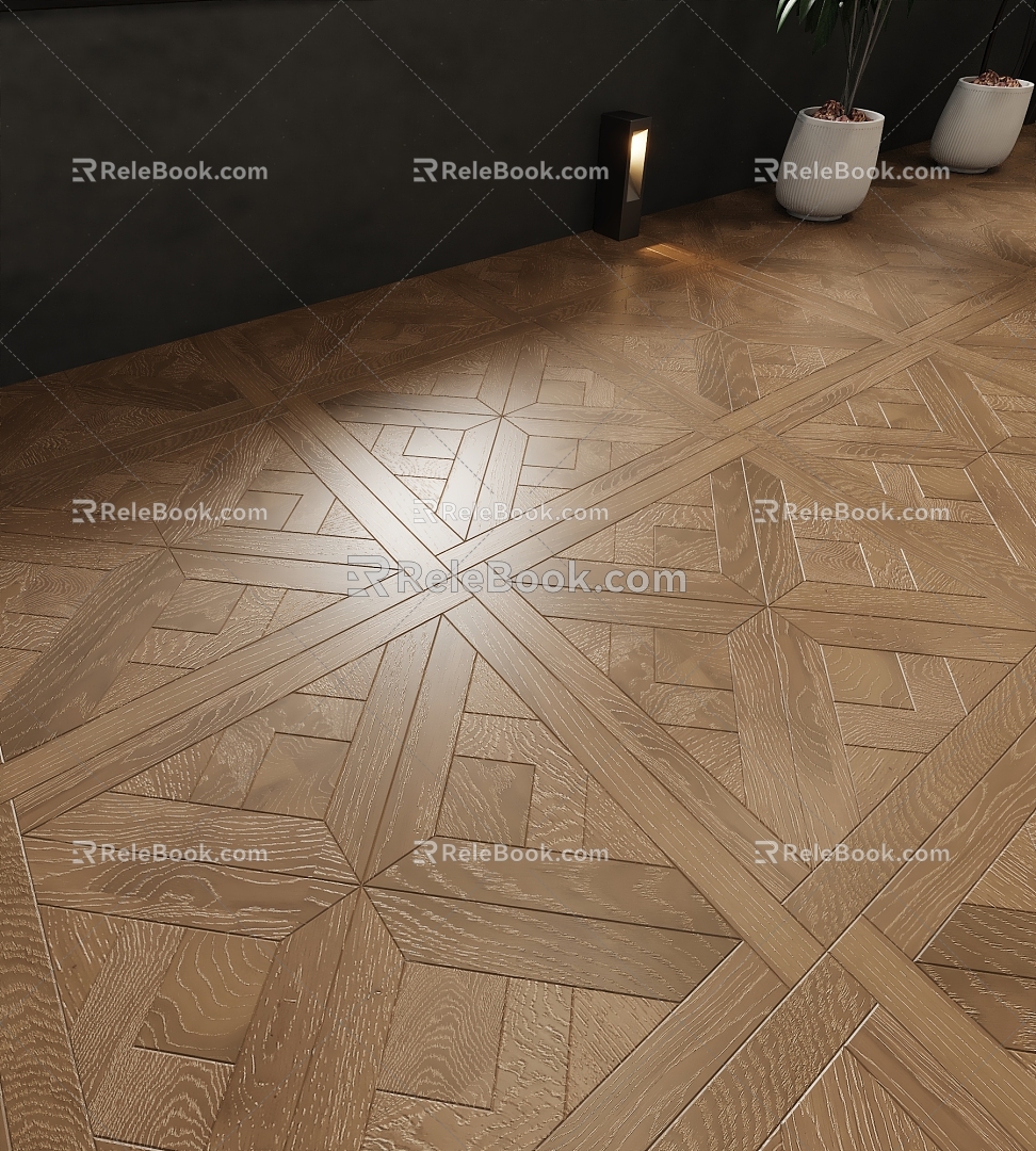 Parquet European-style wood flooring French flooring model