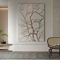 modern decorative painting 3d model