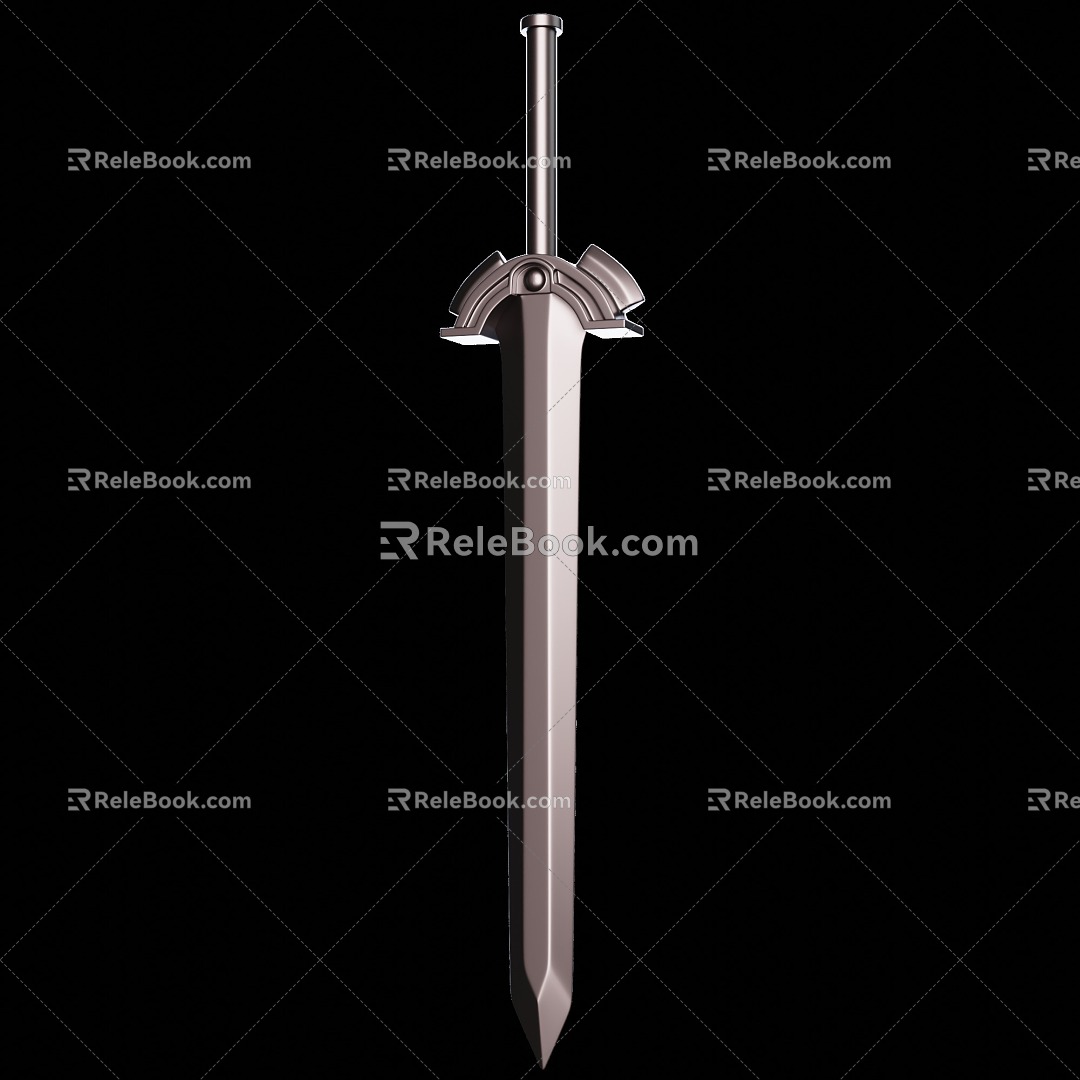 Modern Sword Weapons 3d model