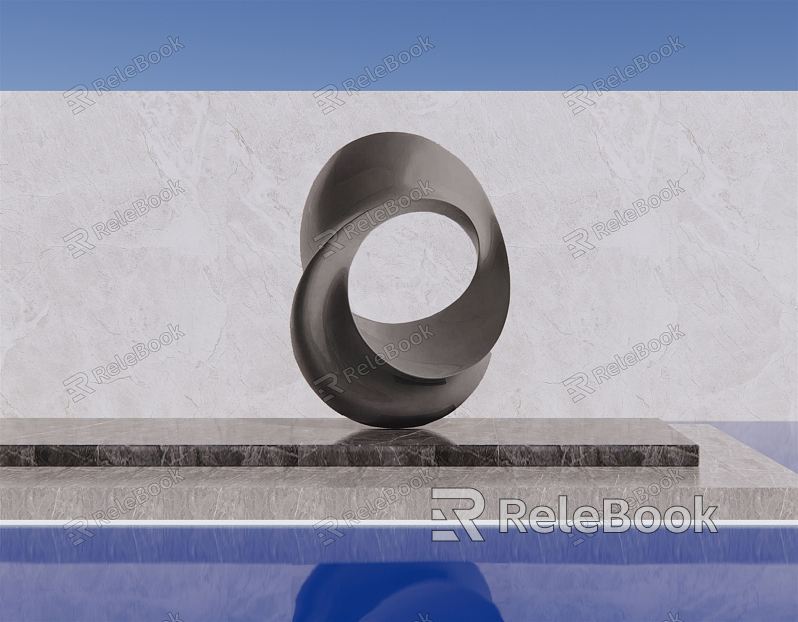 Modern City Sculpture Special-Shaped Sculpture Creative Sculpture Abstract Landscape Sculpture Sculpture Sculpture Sculpture Ornaments model