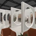 2021 Spring International Fashion Expo Featuring Chinese Foreign Stylish Clothing And Mannequins