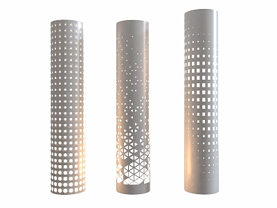 Modern Column Heterosexual Column Decorative Column 3d model